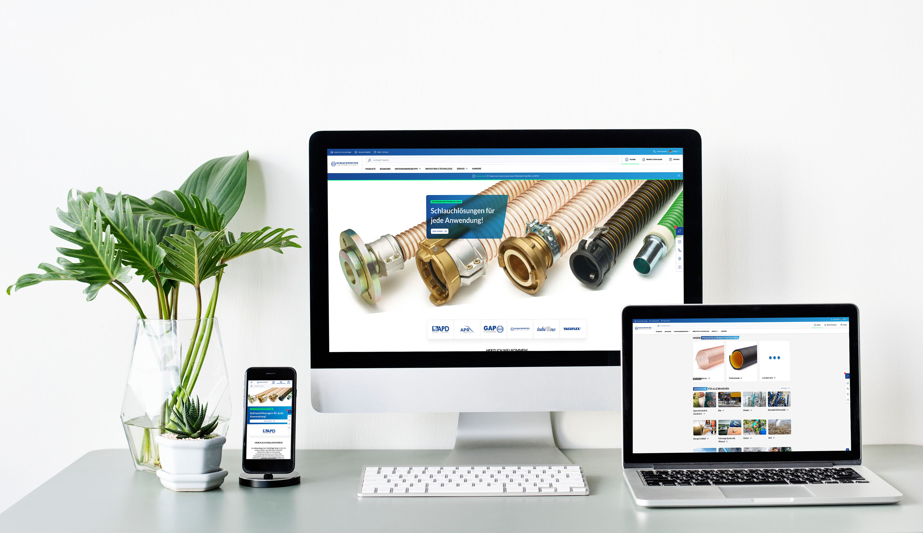Relaunch unserer Website! Tabelle, Topfpflanze, Computer, Laptop, PC